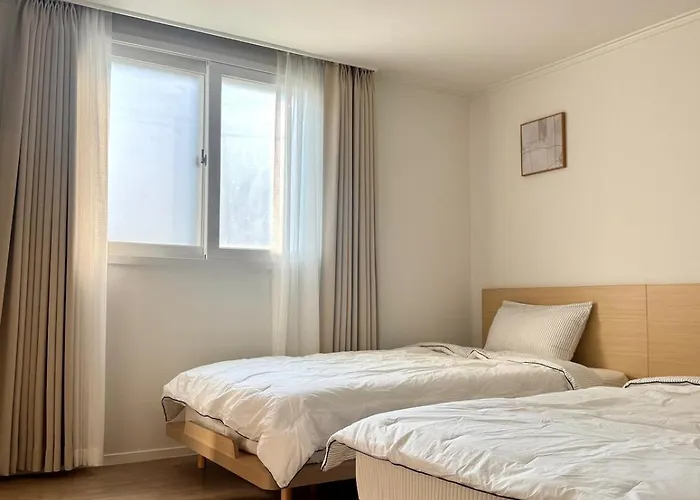 度假居 Hongdae Entire 3bed 5min To Subway & River